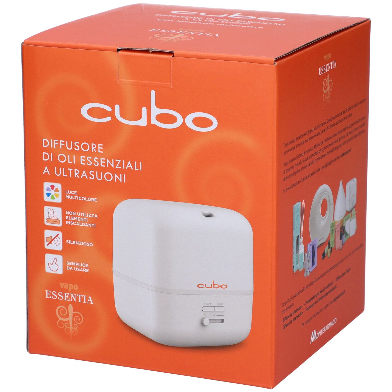 Vapo Essentia Cubo Diffusore Ultrasuoni 1 pz Altro