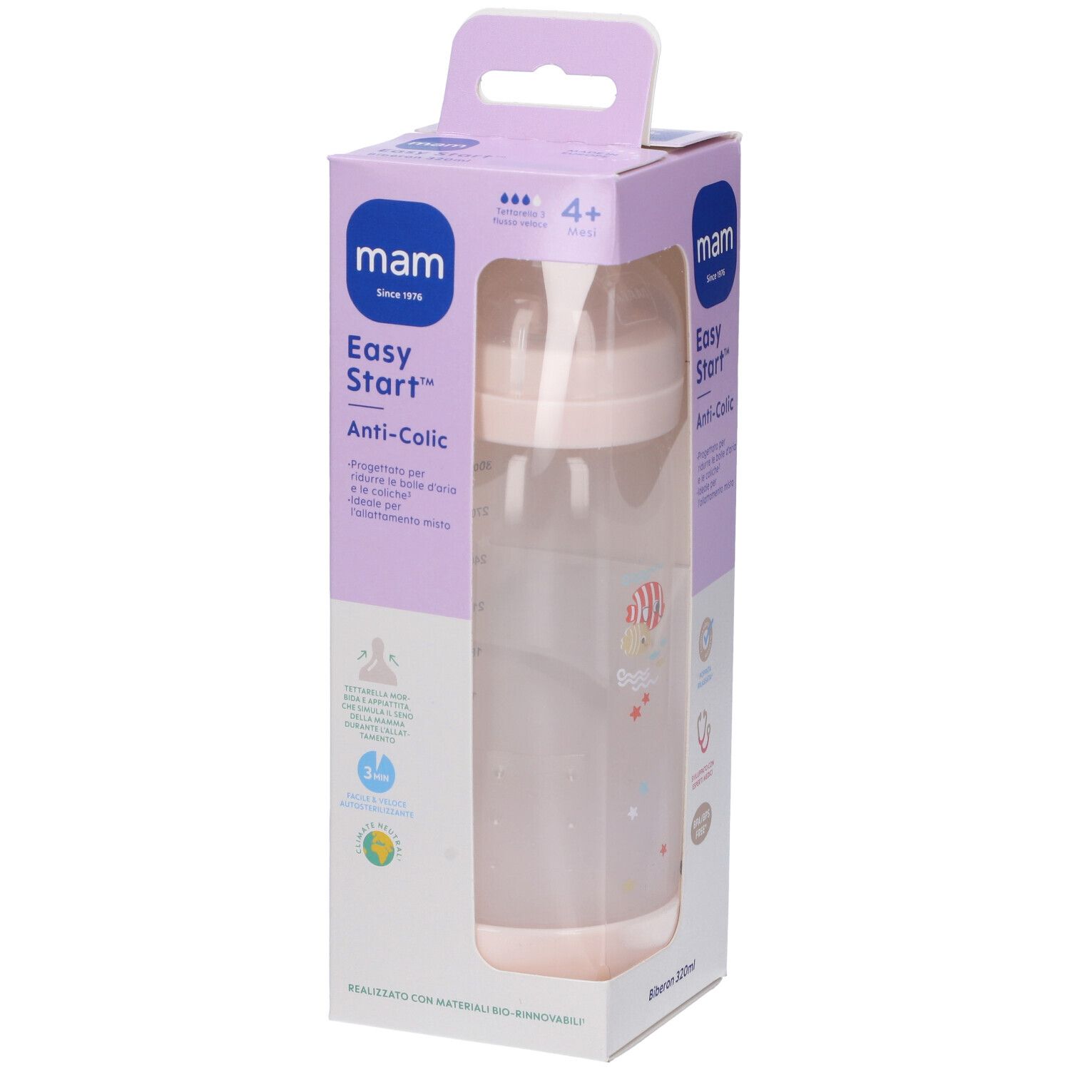 MAM Easy Start™ Anti-Colic 320ml Biberon 4+ Mesi