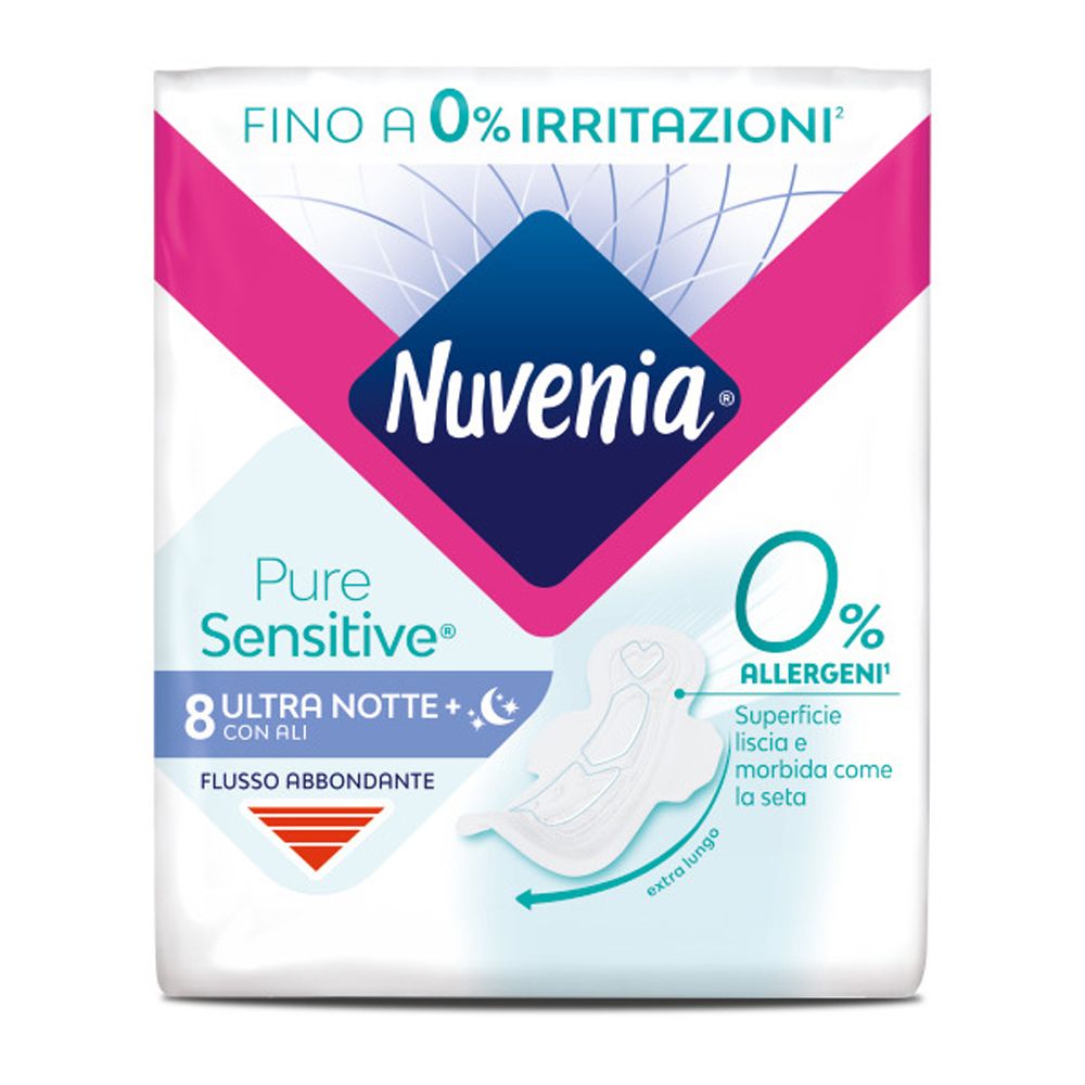 Nuvenia Pure Sensitive Ultra Notte  Assorbenti