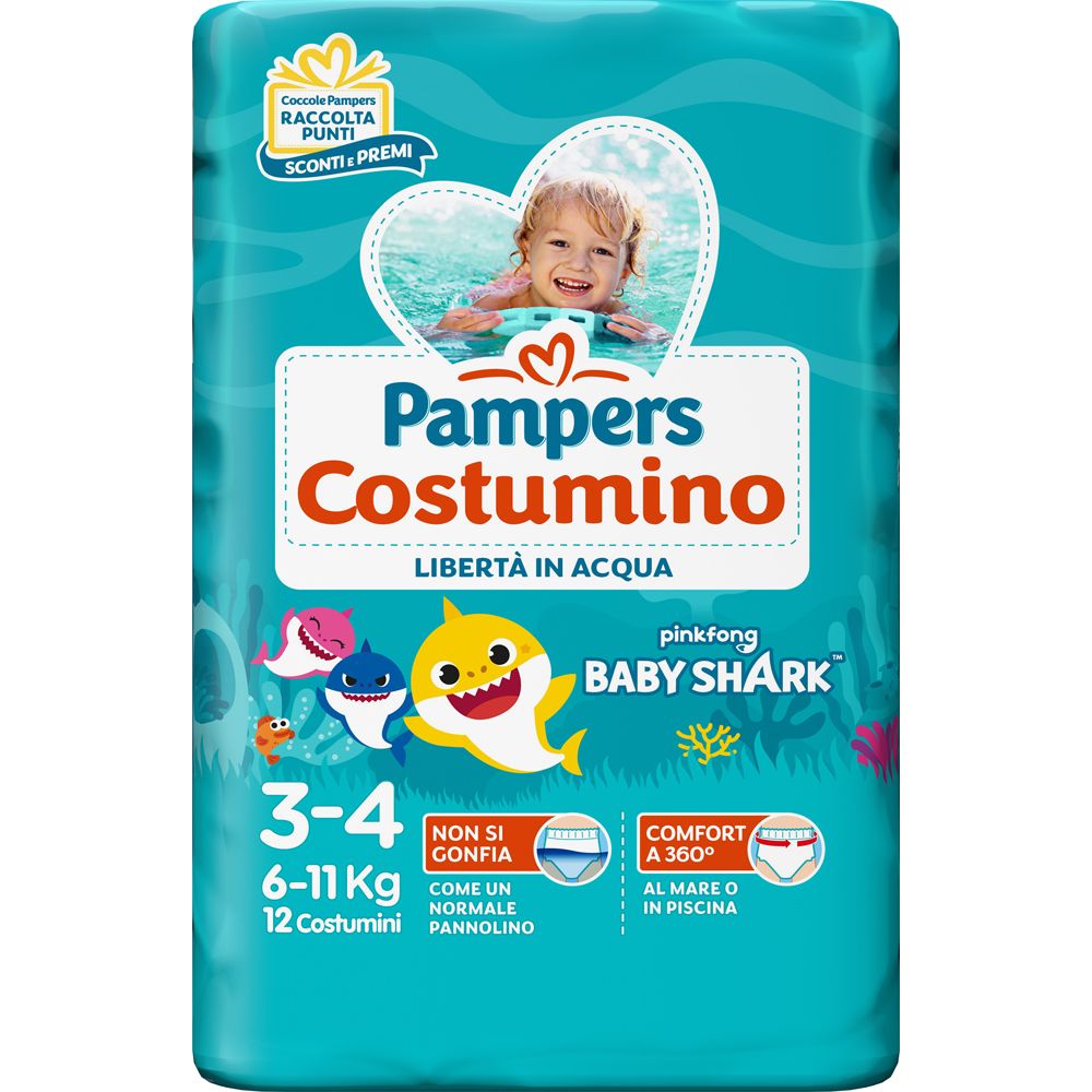 Pampers Costumino Midi 12Pz 12 St Windeln