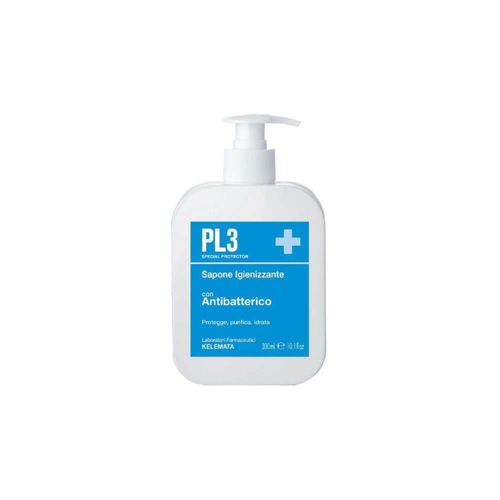 Pl3 Sapone Igienizzante Con Antibatterico 300 Ml