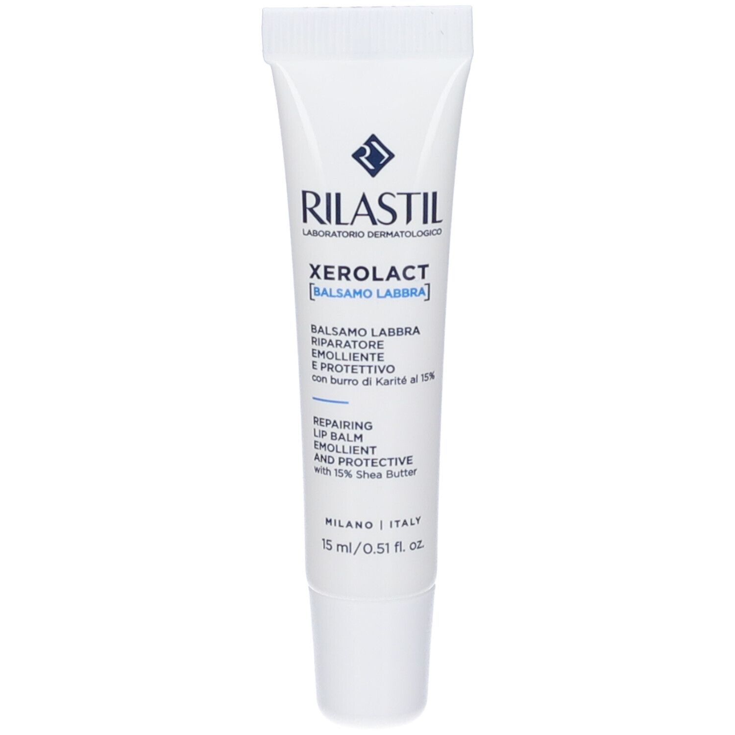 Rilastil Crema Xerolact Balsamo Labbra Riparatore, 15Ml - Immagine 10