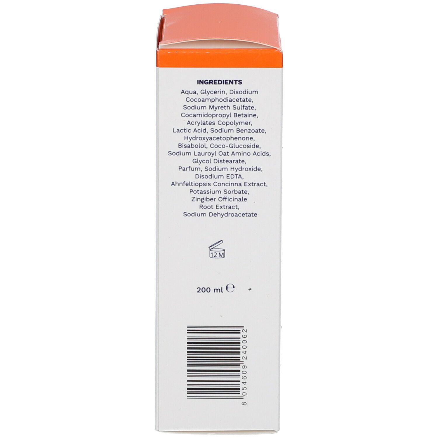 Scatola con scritta: Kouriles Base Lavante. Ingredienti. 200 ml.
