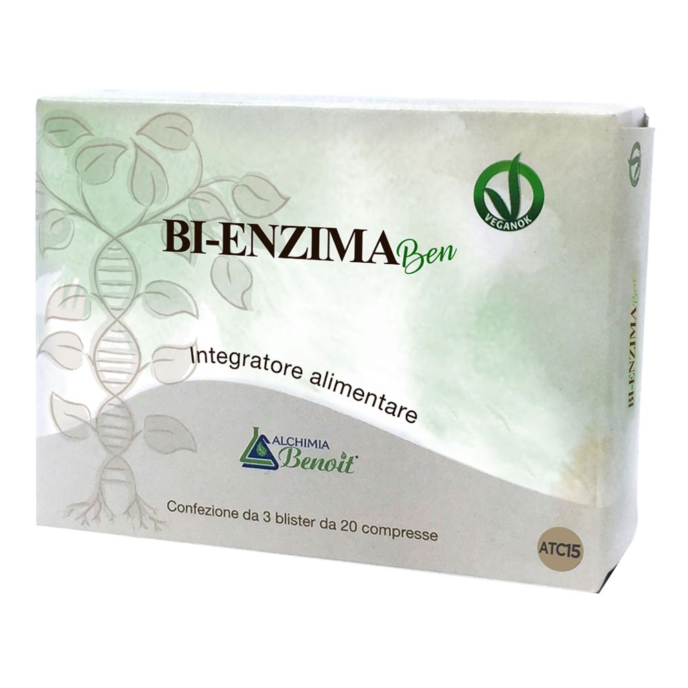 Alchimia Benoit Bi Enzima Ben 60 Compresse 30 G Bambino