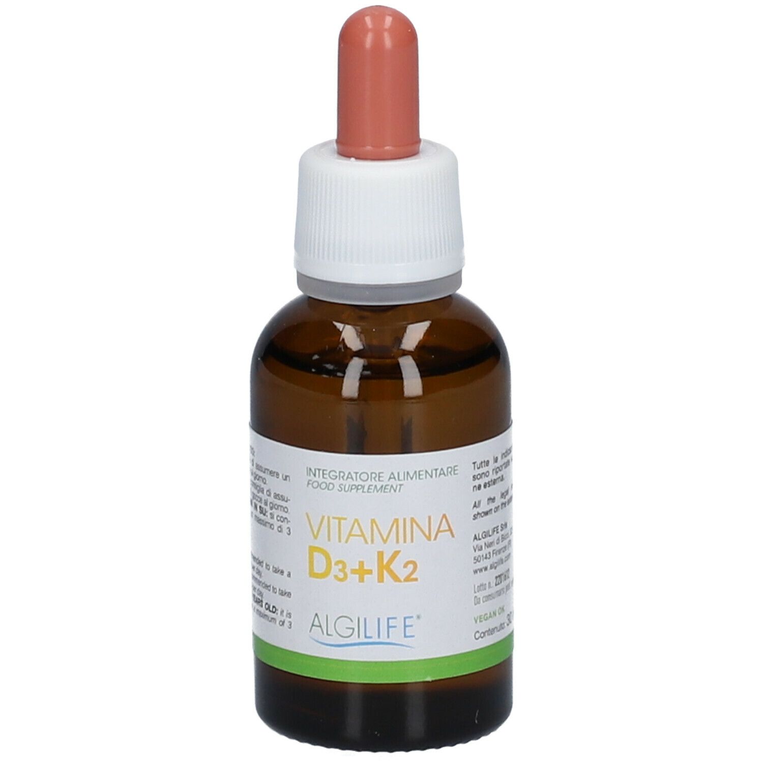Image of ALGILIFE® Vitamina D3 + K2 Gocce
