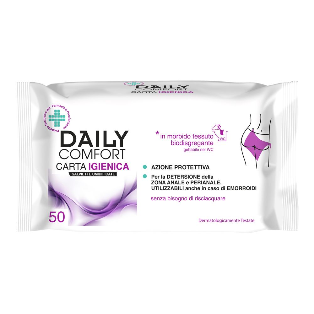 Daily Comfort Carta Igien 50Pz 11x20x4,5 cm
