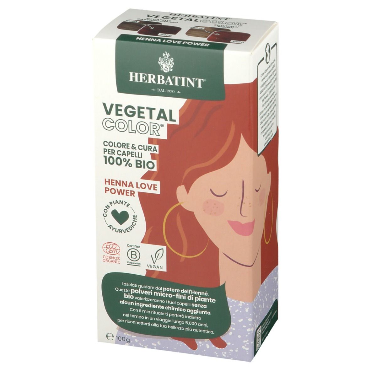 HERBATINT® VEGETAL COLOR® Henna Love 100 g - shop-apotheke.ch