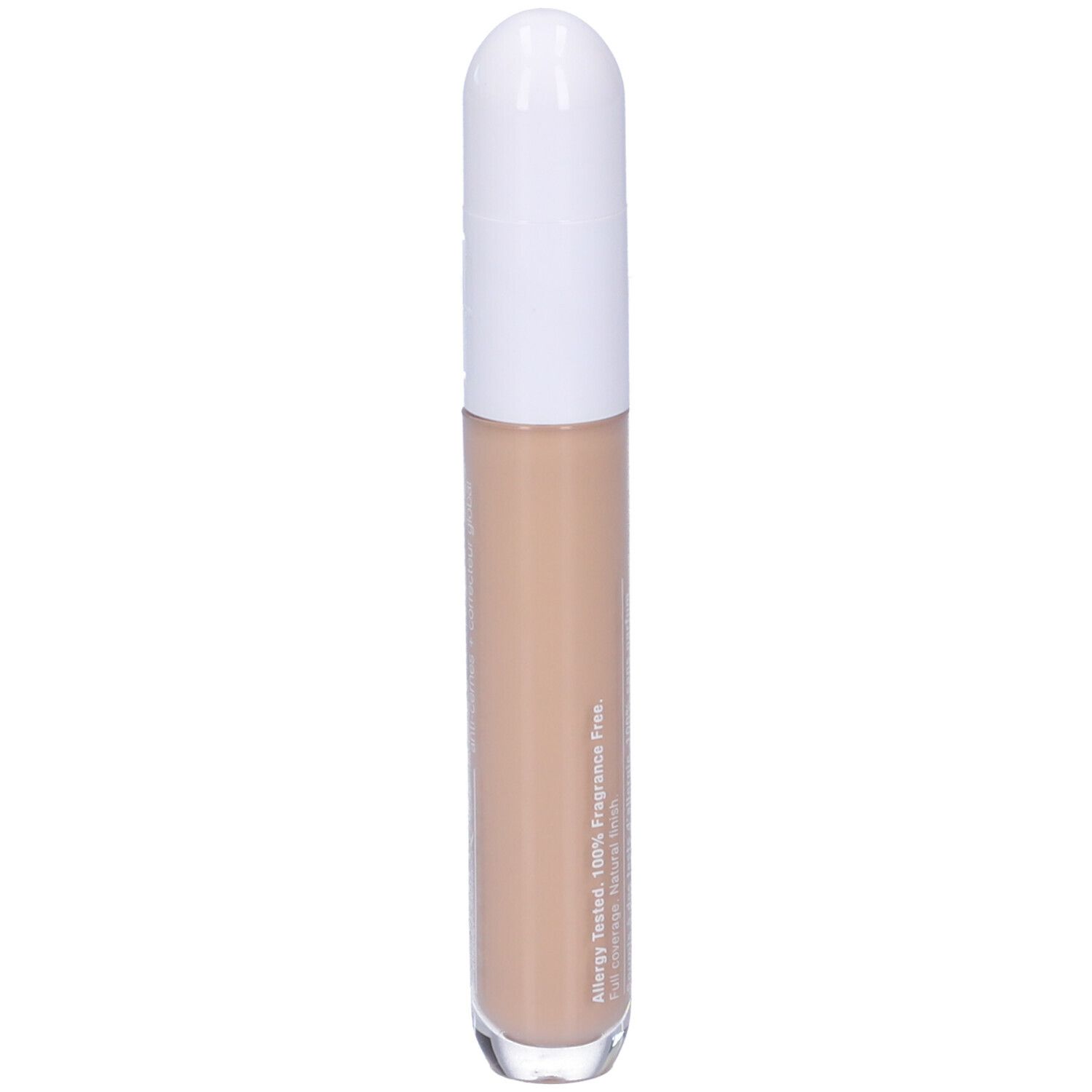 Correttore Clinique Even Better. Tubo beige con tappo bianco. Informazioni sul tubo.