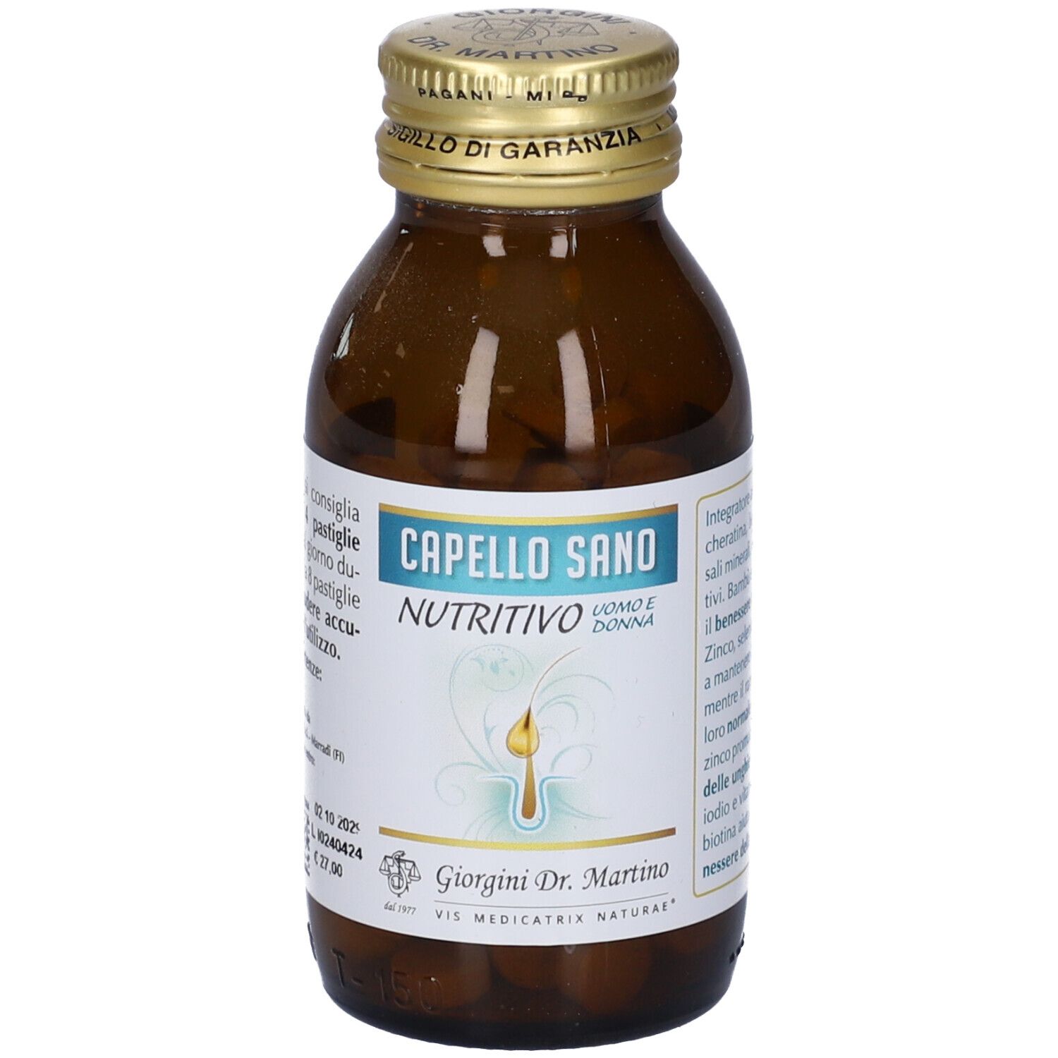 Capello Sano Nutritivo 120 Pastiglie