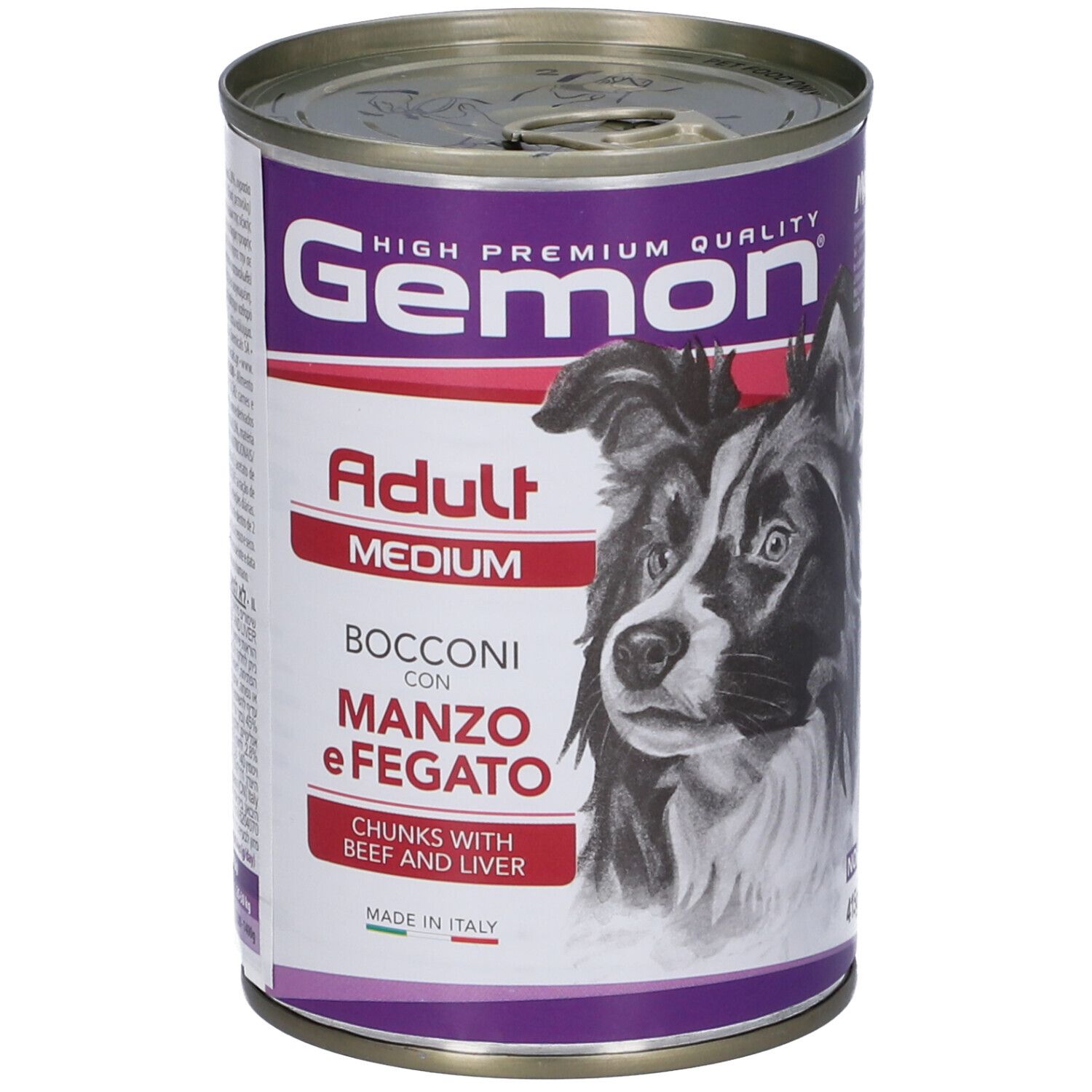 Image of Gemon Adult Medium Bocconi Manzo Fegato