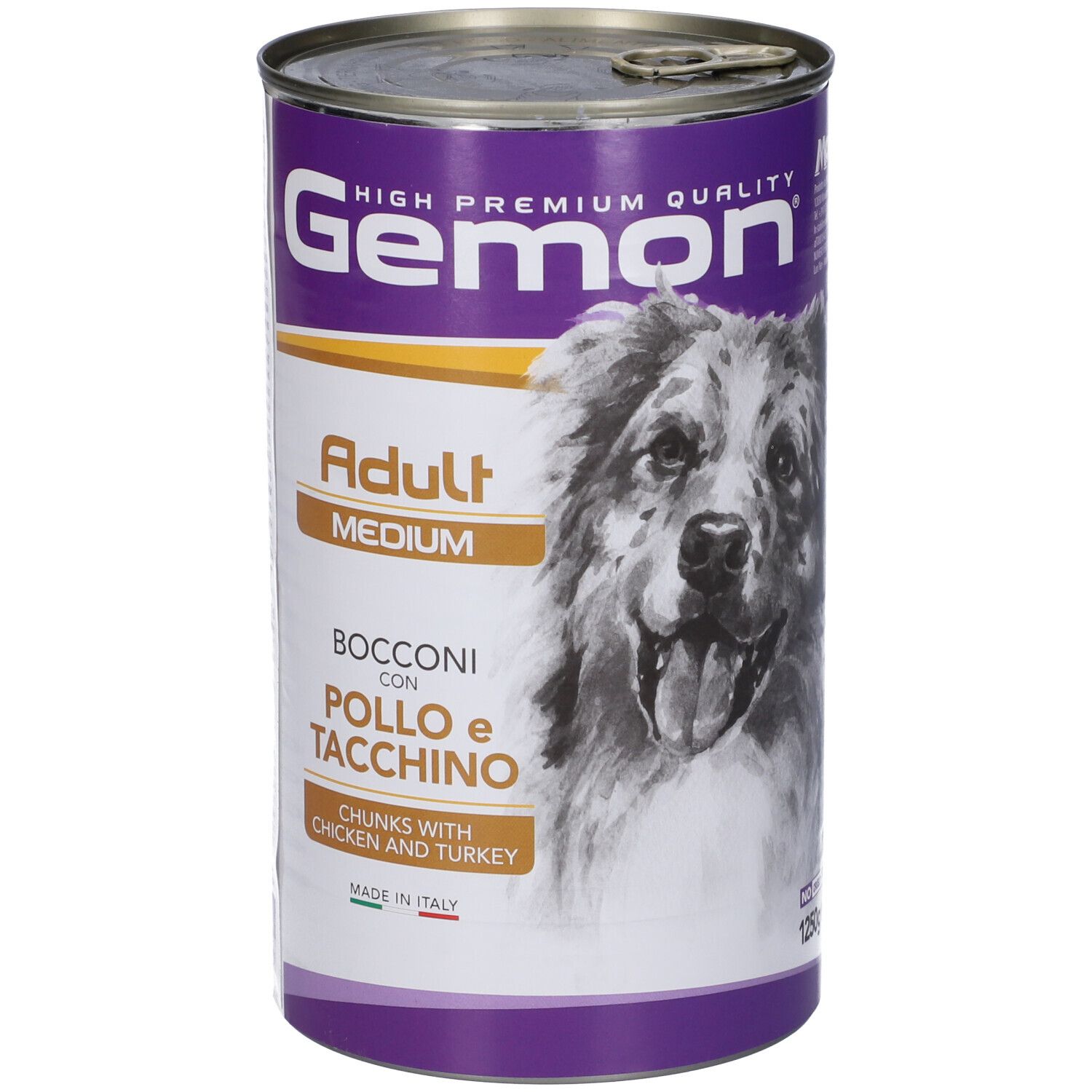 Gemon Adult Medium Bocconi Pollo Tacchino 1,25 Kg