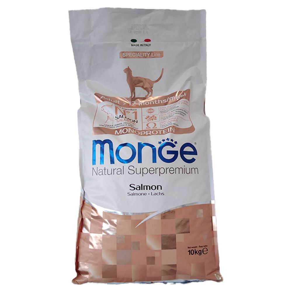 Monge Speciality Line Adult Cat >12 Mesi Salmone 10 Kg