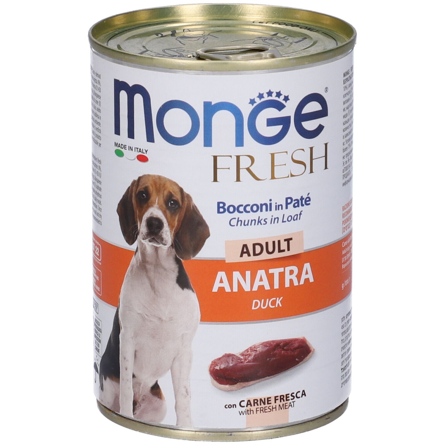 Image of Monge Fresh Adult Anatra Bocconi In Paté