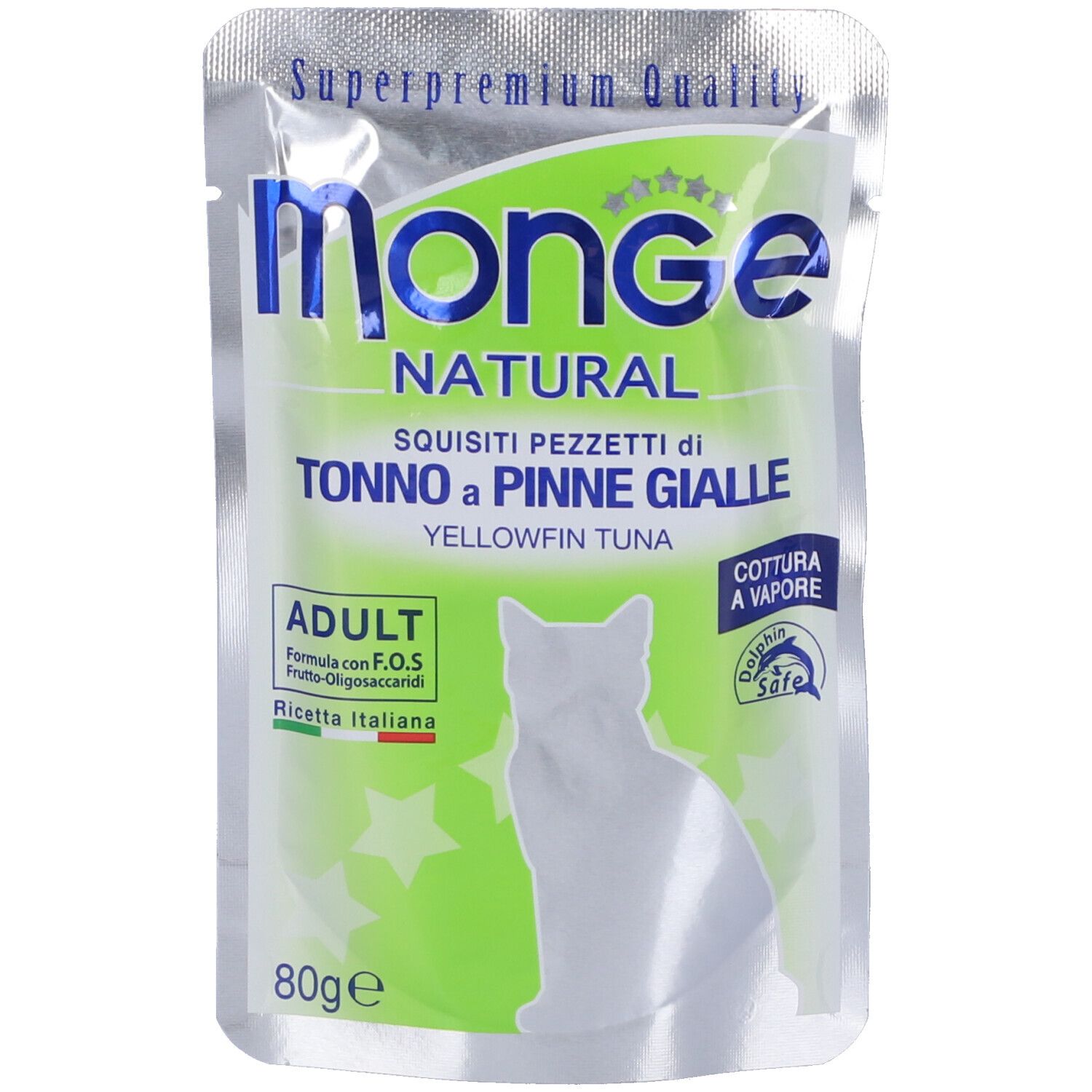 Monge Natural Pezzetti di Tonno a Pinne Gialle
