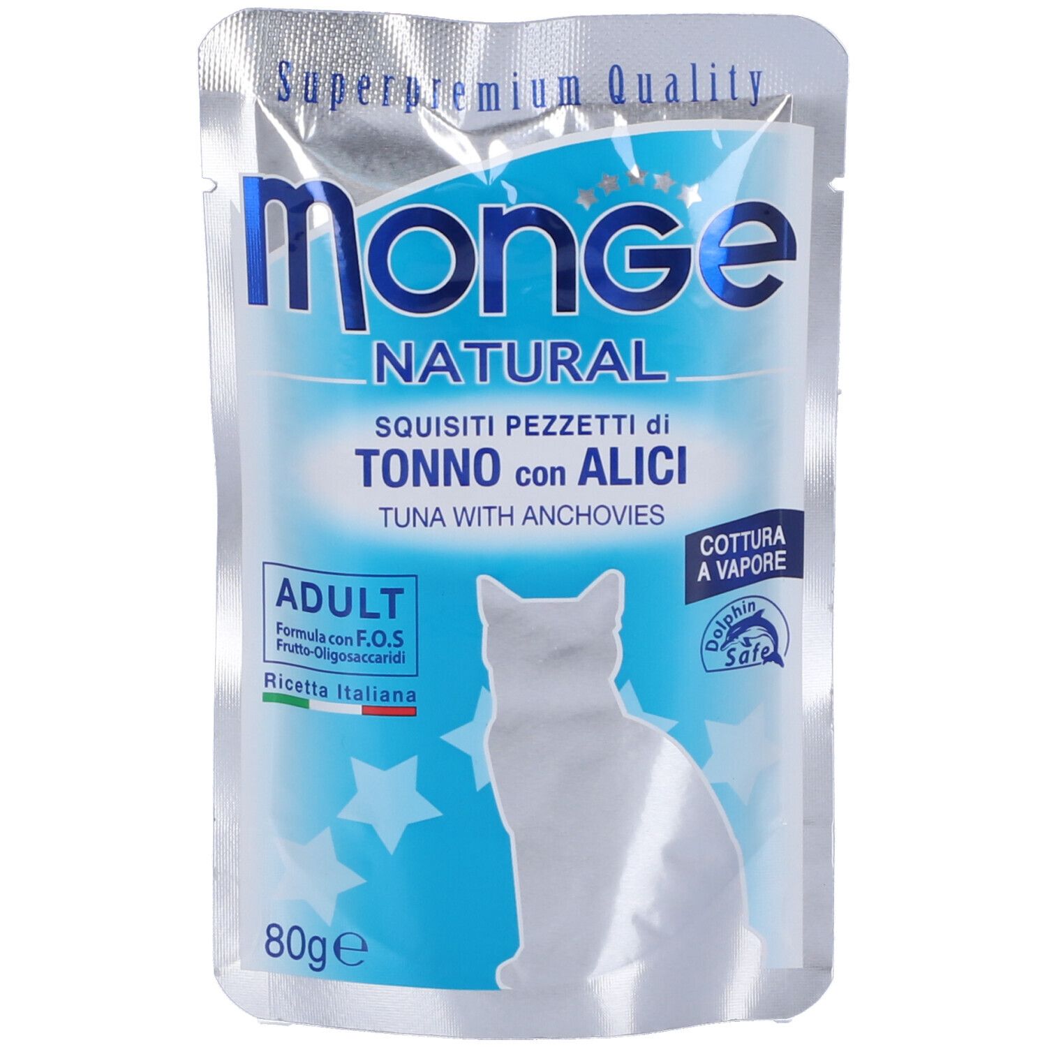 Image of Monge Natural Pezzetti di Tonno con Alici