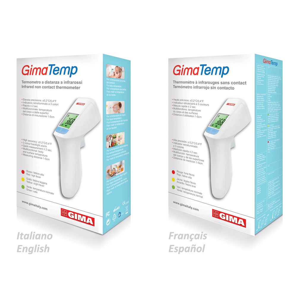 Kontaktloses Thermometer Gimatemp Ohne Batterie Gima