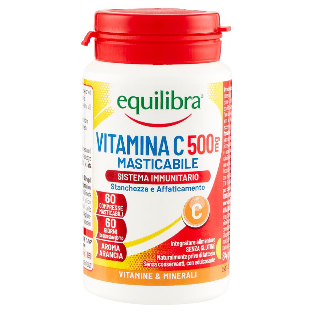 Image of Equilibra® Vitamina C 500 Masticabile