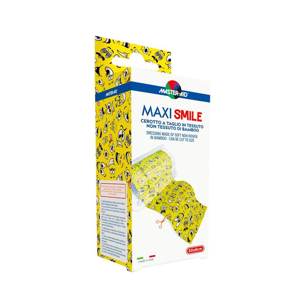 Cerotto A Taglio Master-Aid Maxi Smile Tnt 50 X 8 Cm