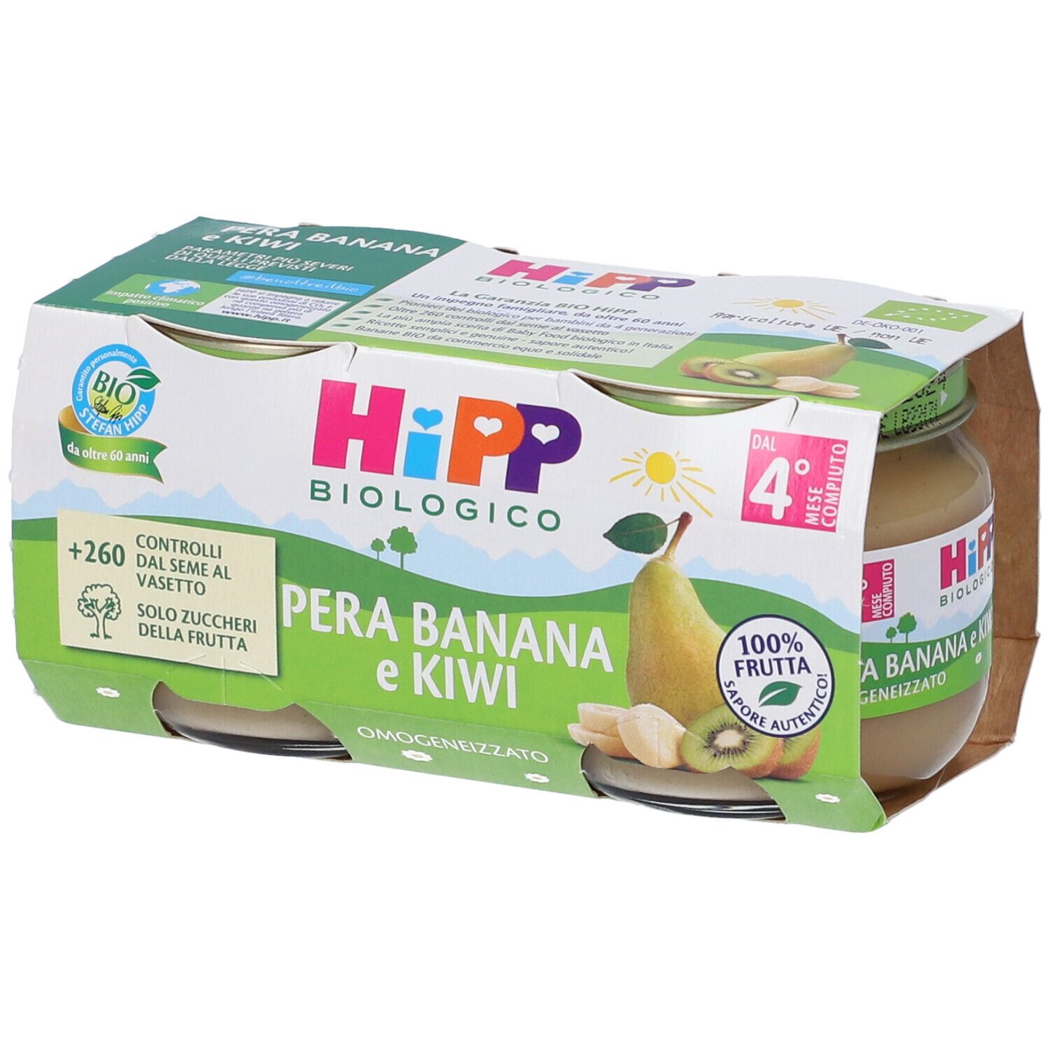 Image of HiPP Biologico Pera Banana e Kiwi