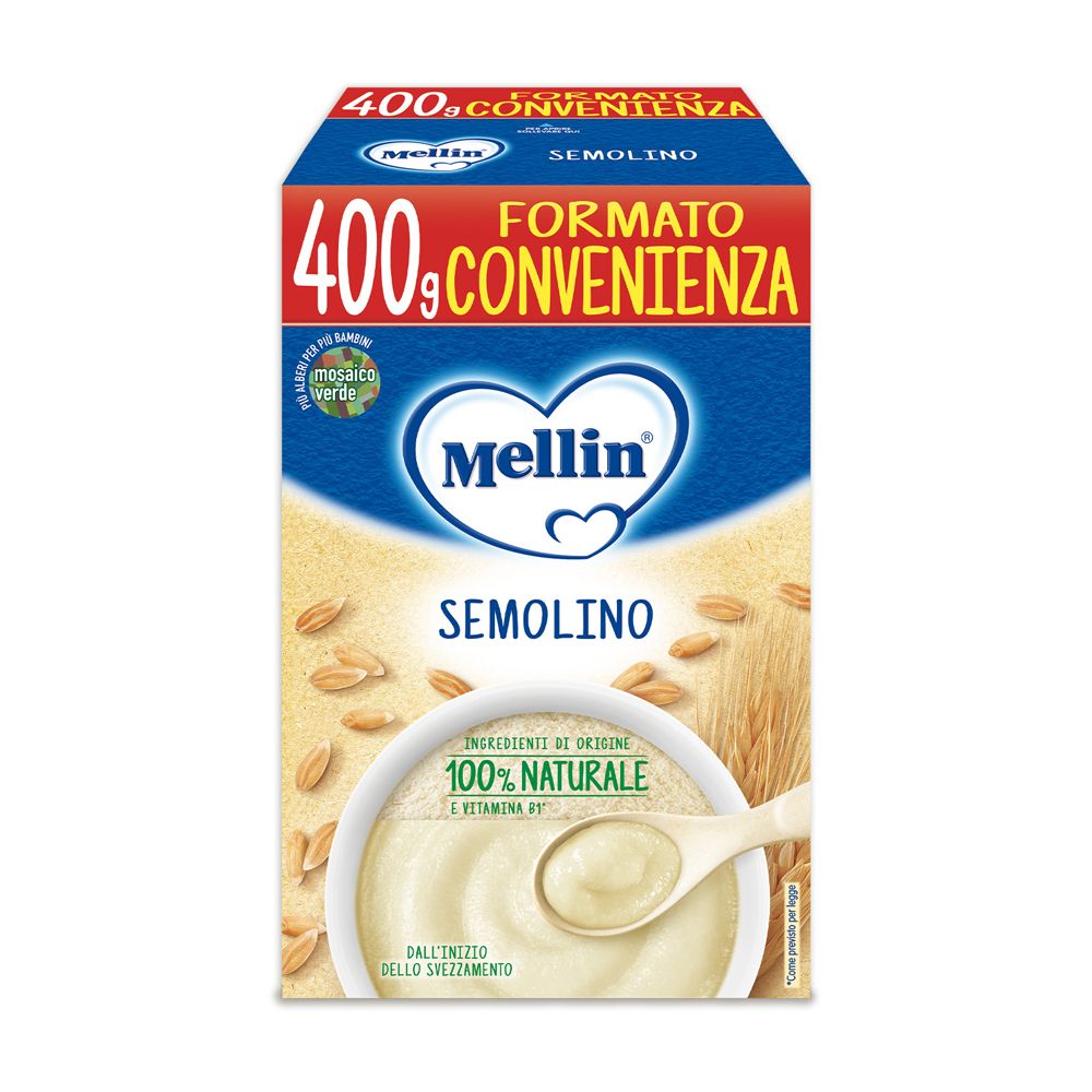 Mellin Crema Semolino 400 G Pappa Bambino
