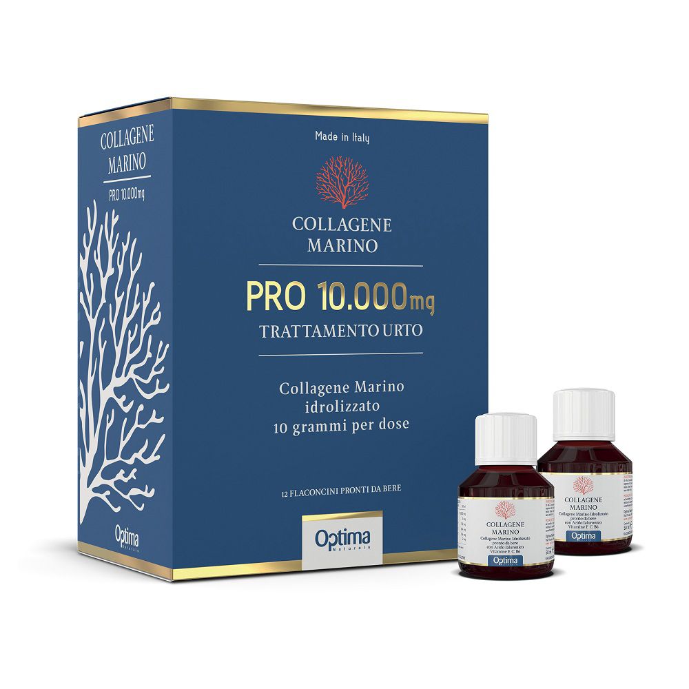 Optima Naturals Crema Integratore Collagene Marino Pro10000, 12 Flaconi - Immagine 3