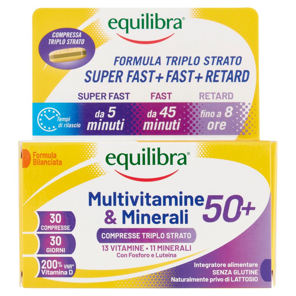 Equilibra Multivitamine & Minerali 50+