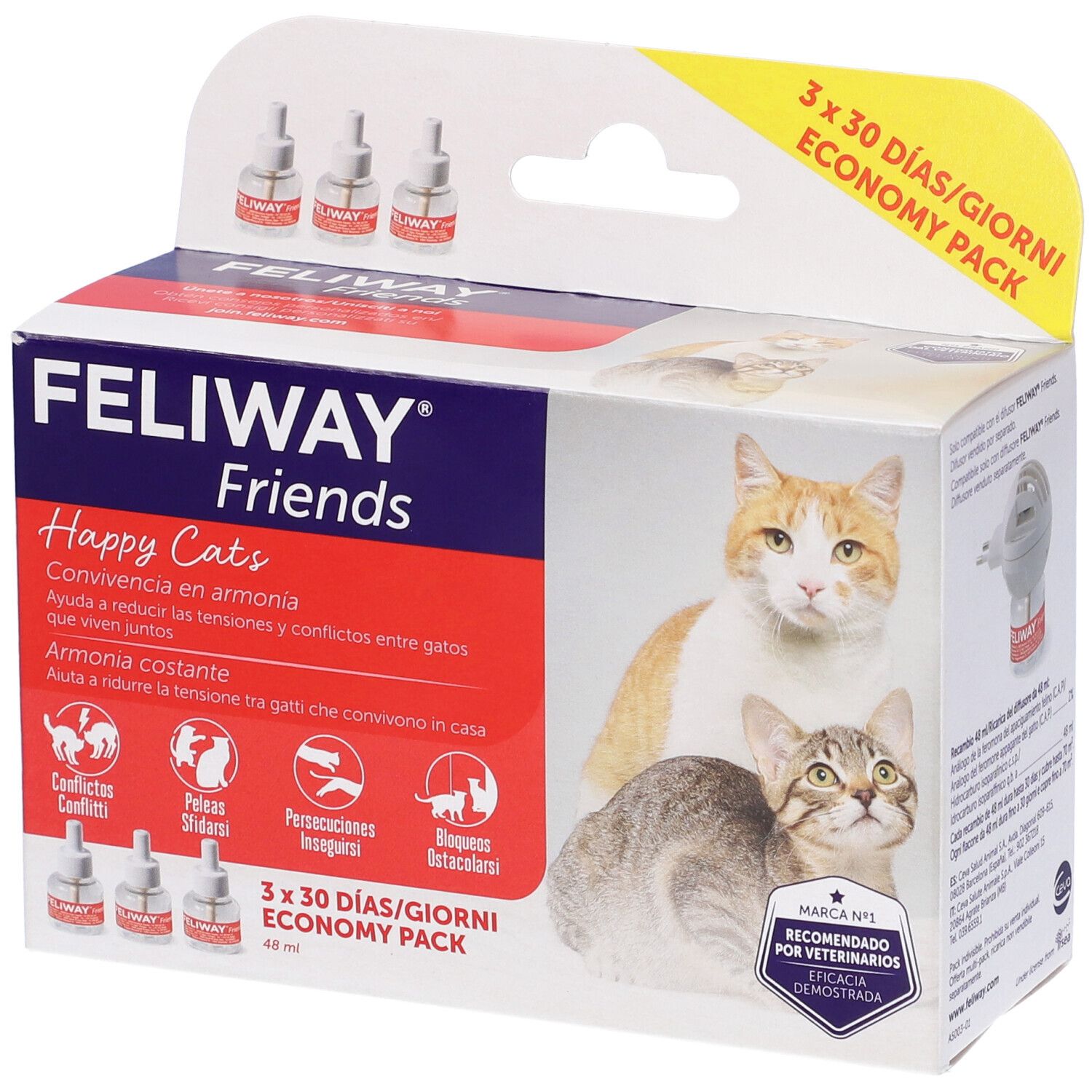 FELIWAY® Friends 3 Ricariche