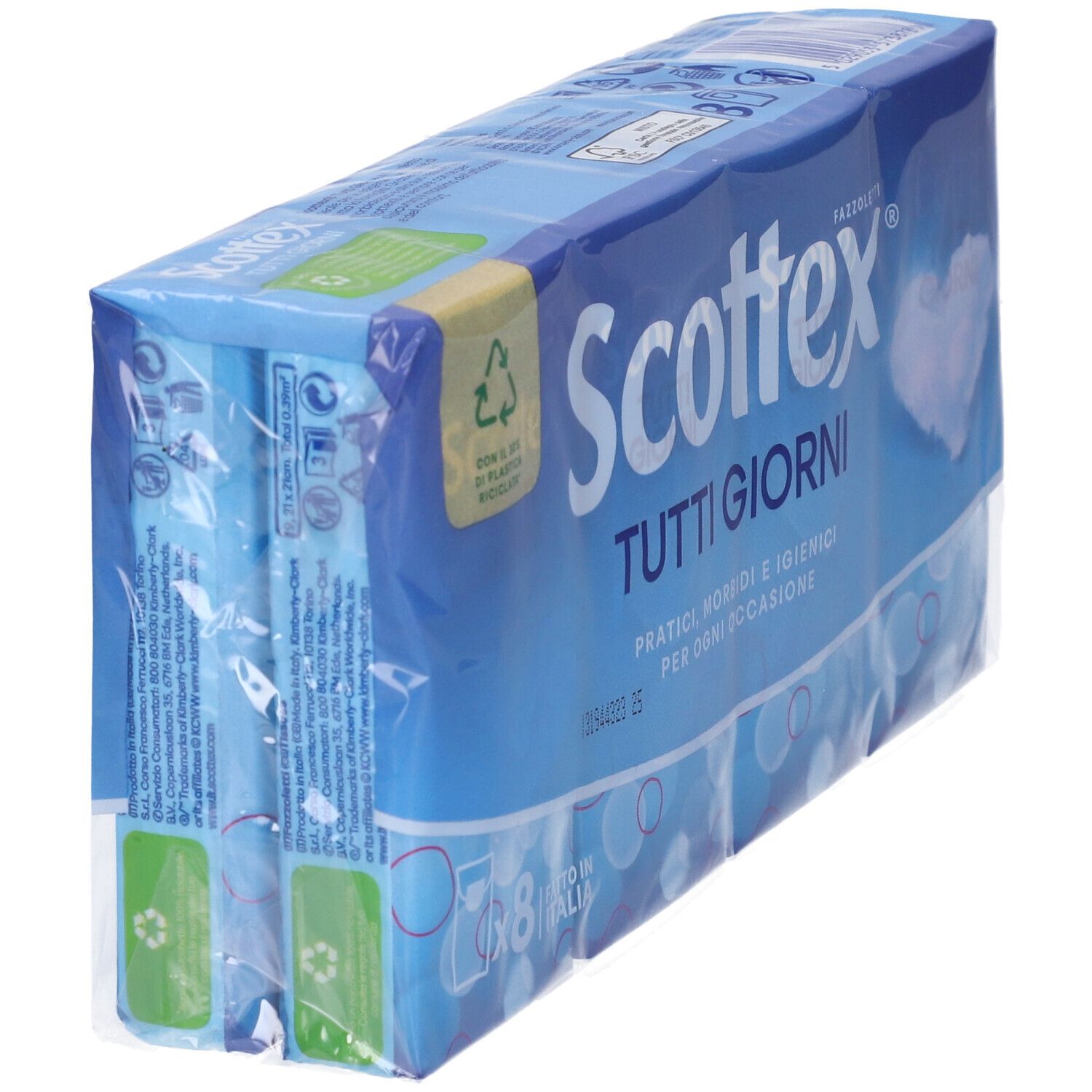 Scottex Fazzolettini Tutti Giorni 8 Pezzi