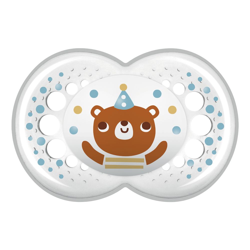 Mam Succhietto Original 16+ Silicone Maschio 2 Pezzi