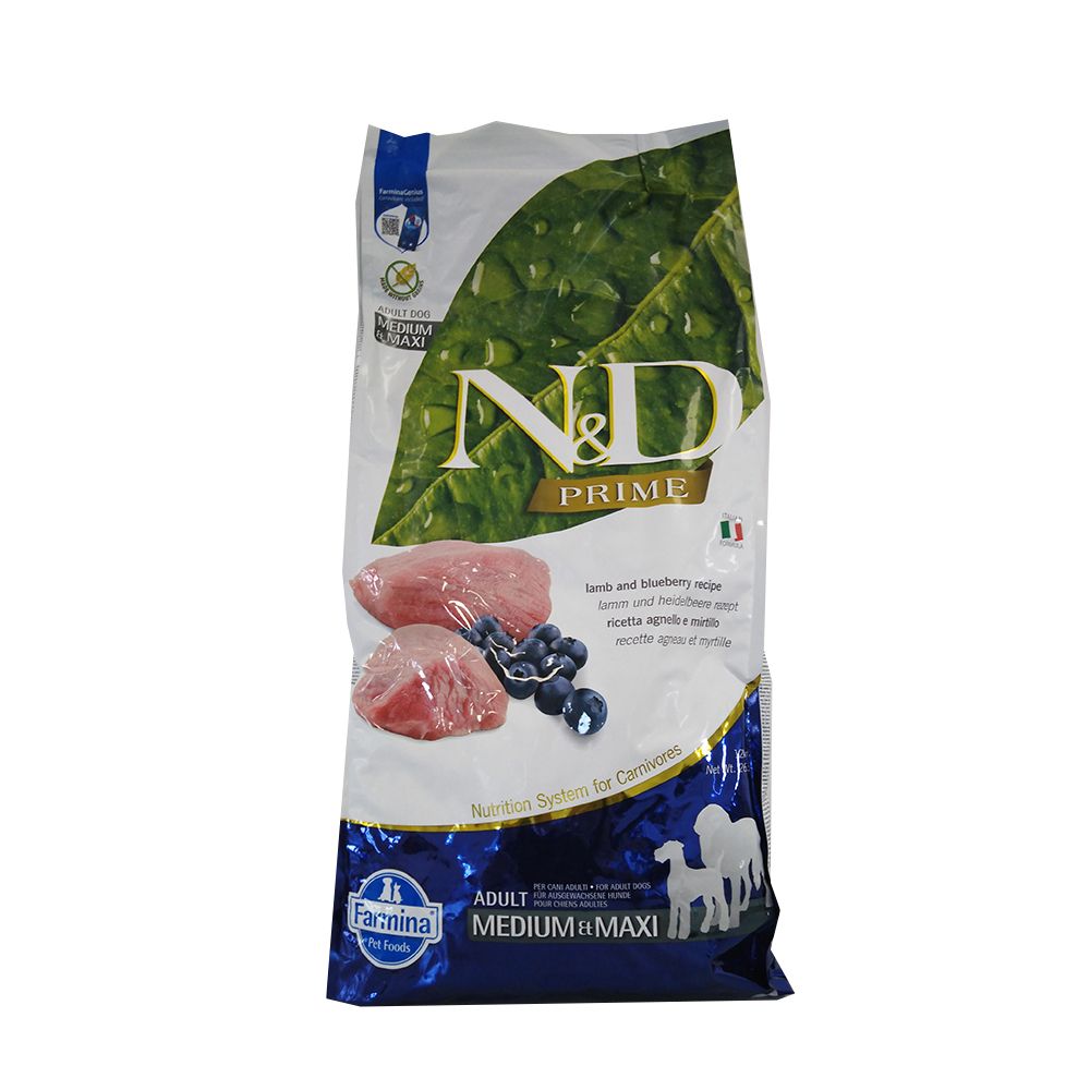 Farmina N&D Prime Agnello E Mirtillo Adulto Medio E Maxi
