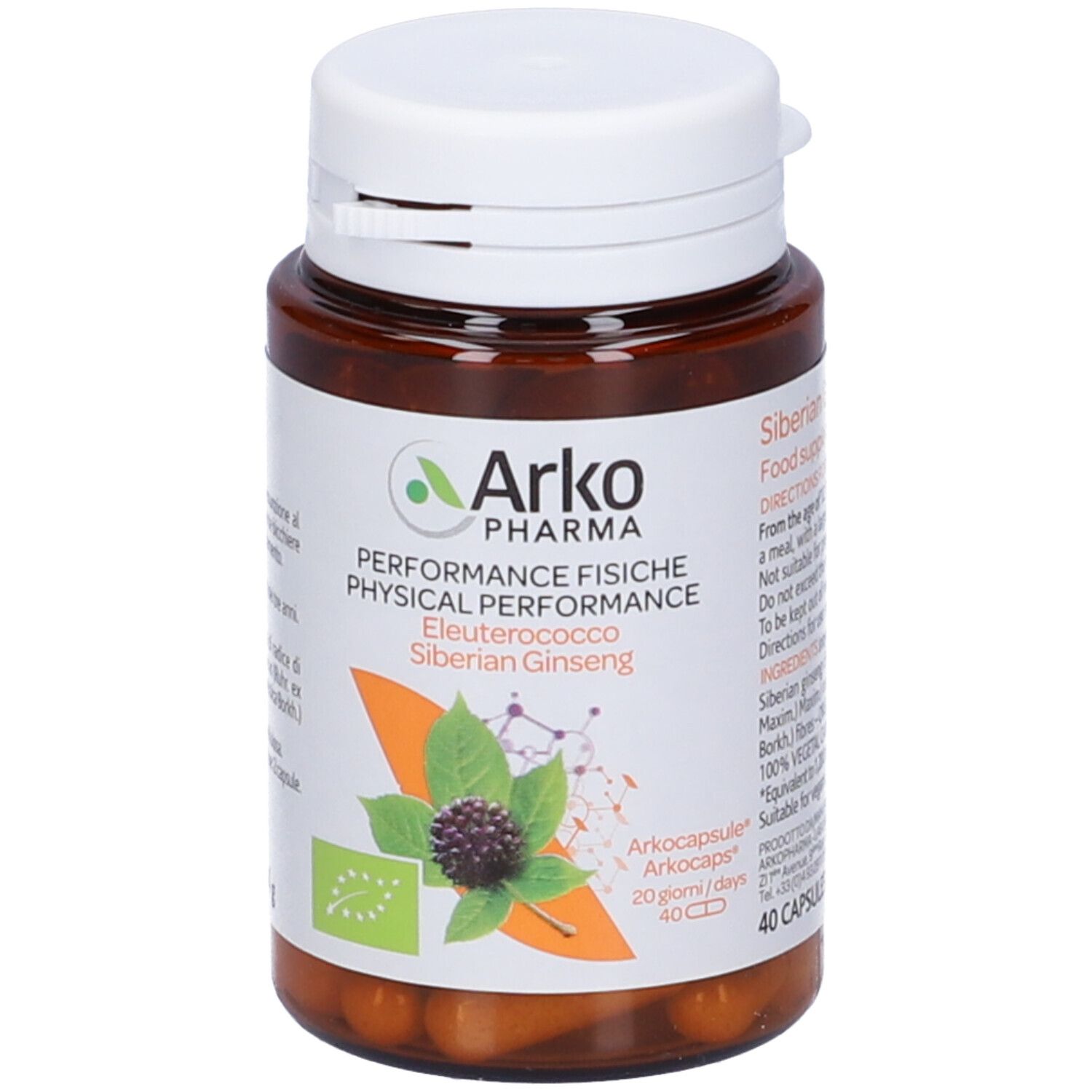 Eleuterococco Bio Arkocapsule - risparmia il 10% con il codice: ARKO10