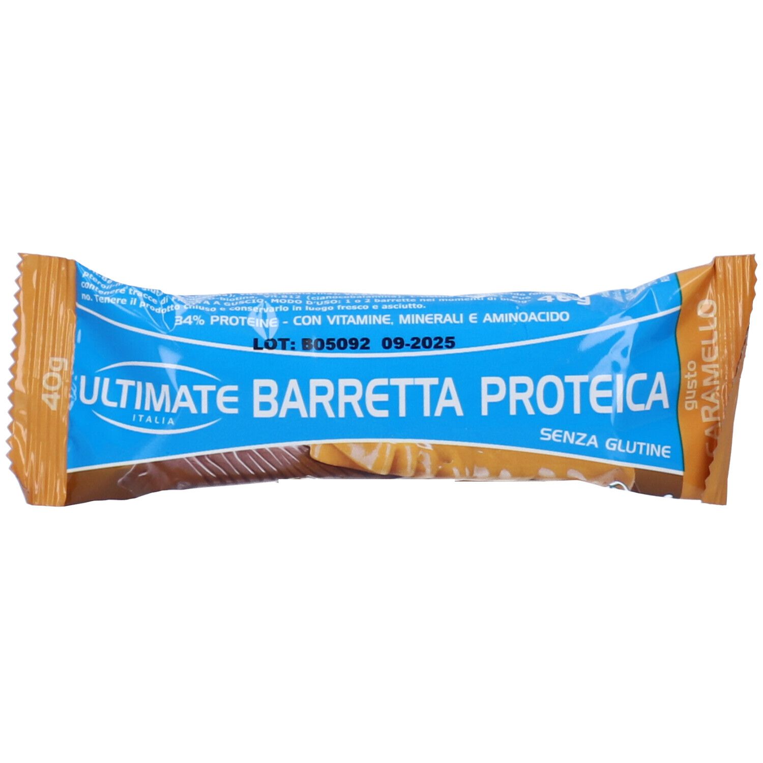 ULTIMATE Barretta Proteica 33% Gusto Caramello - risparmia il 10% con il codice: TOP10
