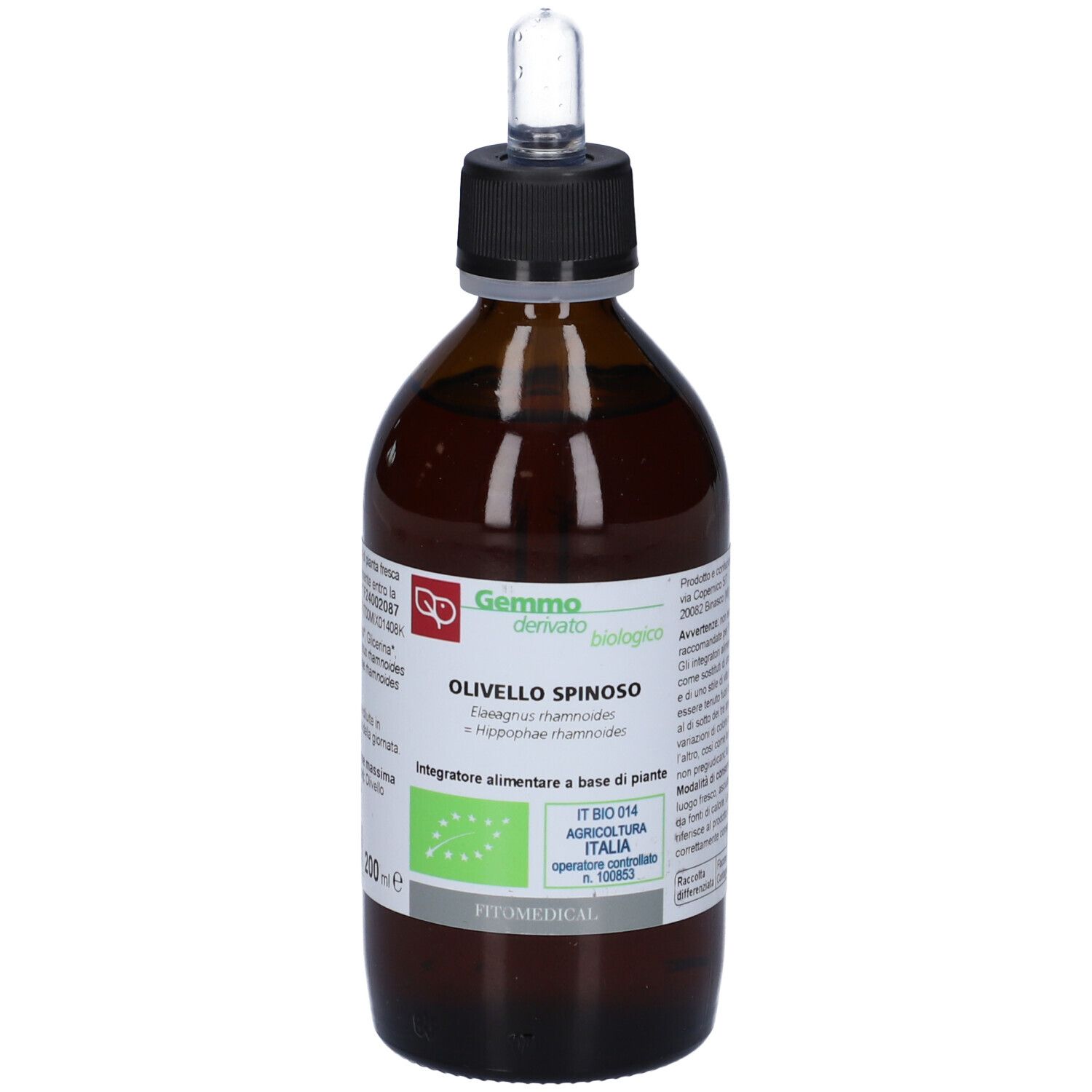 Olivello Spinoso Macerato Glicerico 200 Ml Bio