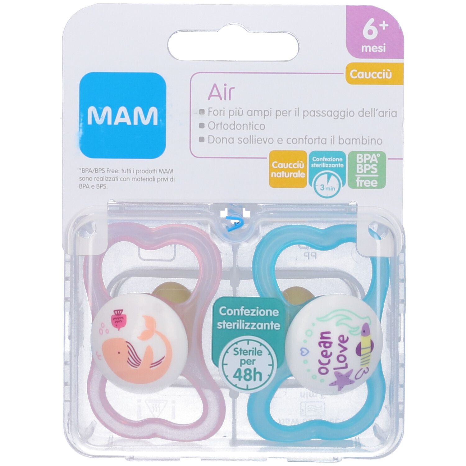Mam Air Succh 6+ Cau Doppio Fe