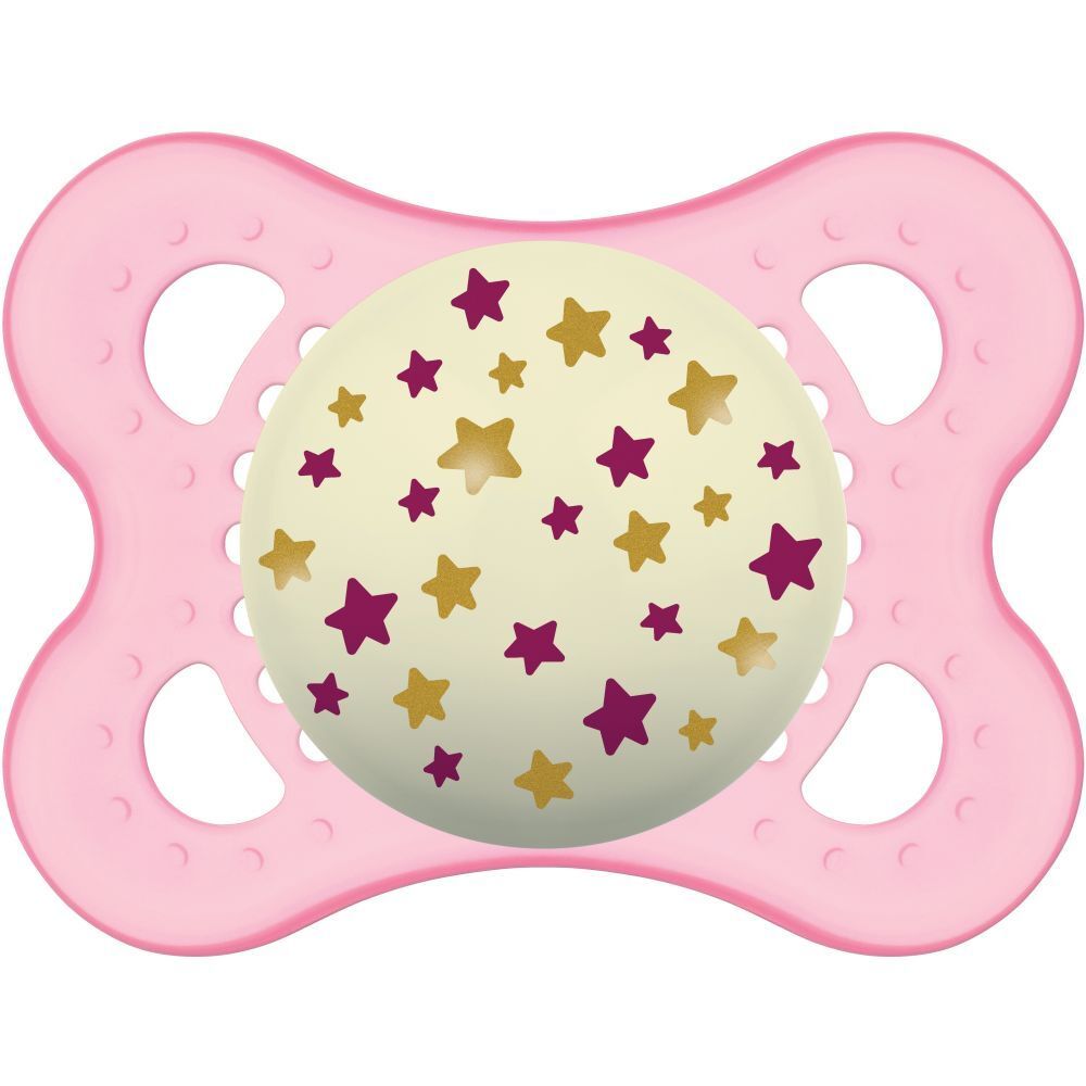Mam Succhietto Original Night 2-6 Mesi Silicone Femmina
