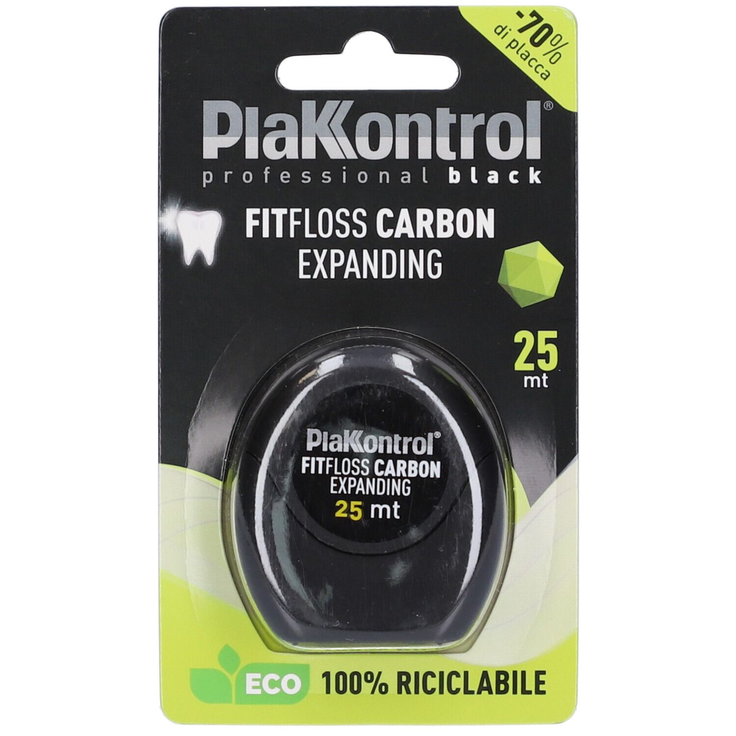 Plakkontrol Fitfloss Carbon Expanding