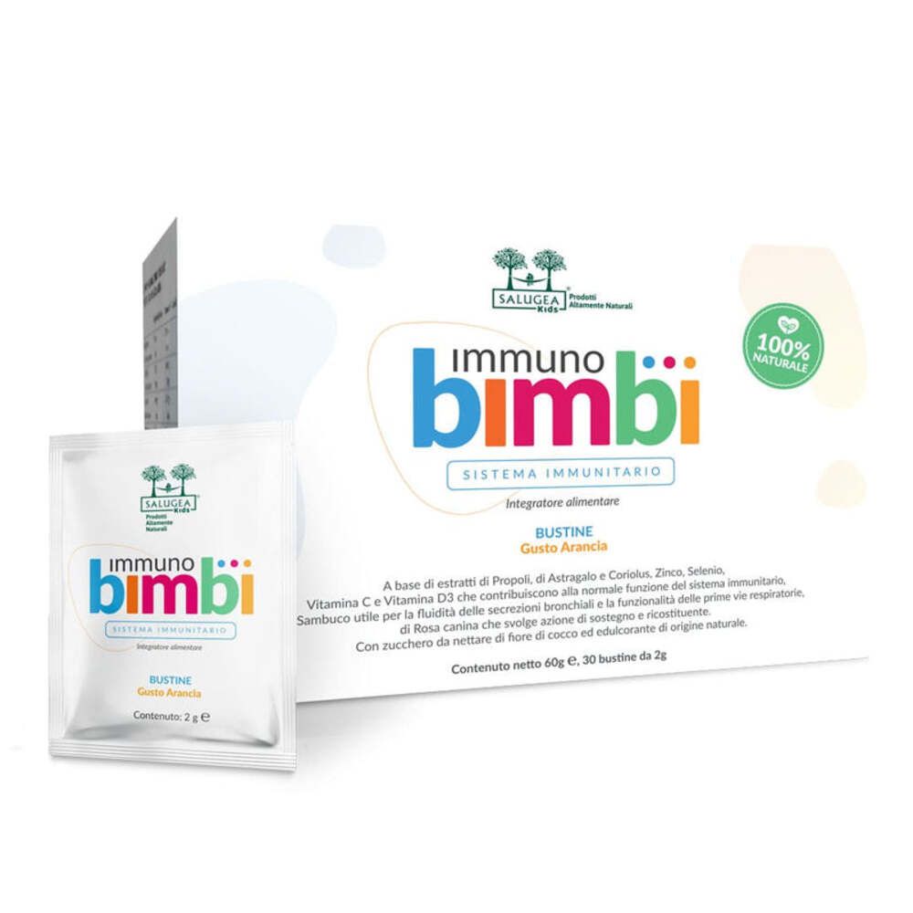 Immuno Bimbi Salugea - Difese Immunitarie bambini dai 3 anni in su - bustine