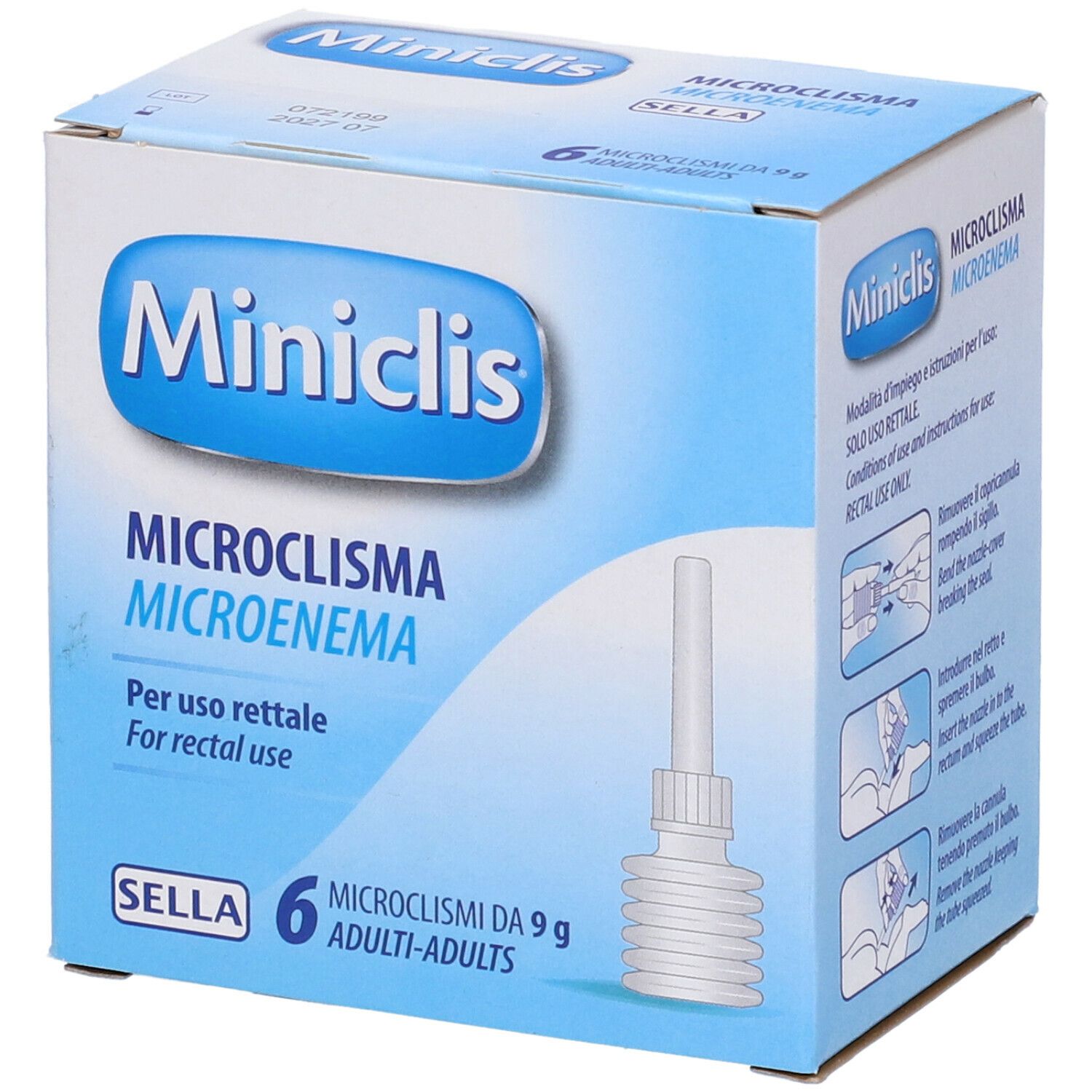SELLA Miniclis Adulti Microclismi