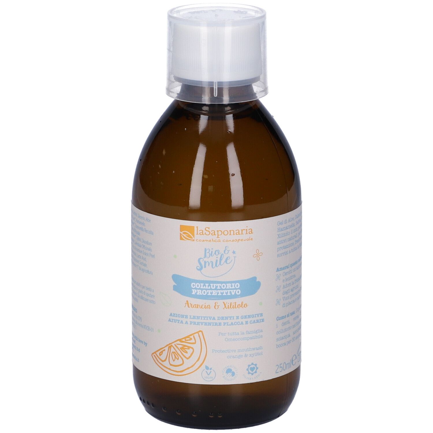 La Saponaria Collutorio Protettivo Arancia&Xilitolo