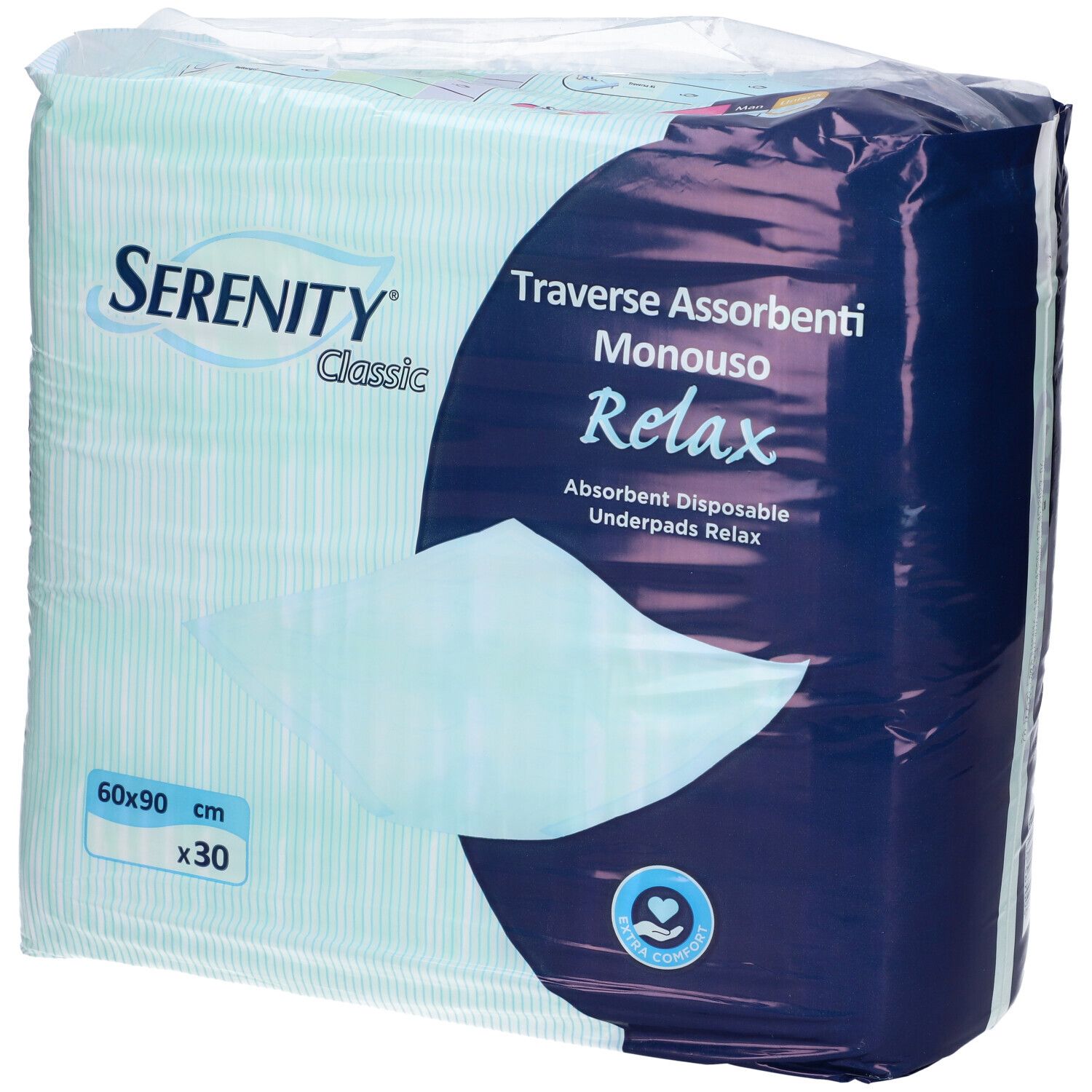 Traversa Salvamaterasso Per Incontinenza Serenity Relax 60X90 Cm 30 Pe
