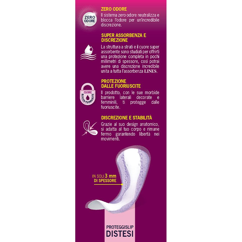 Inkontinenz-Einlagen Lines Specialist Lady Ultramini 20 Stück Lines