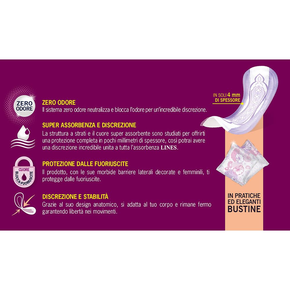 Inkontinenz-Einlagen Lines Specialist Lady Mini 16 Stück Lines