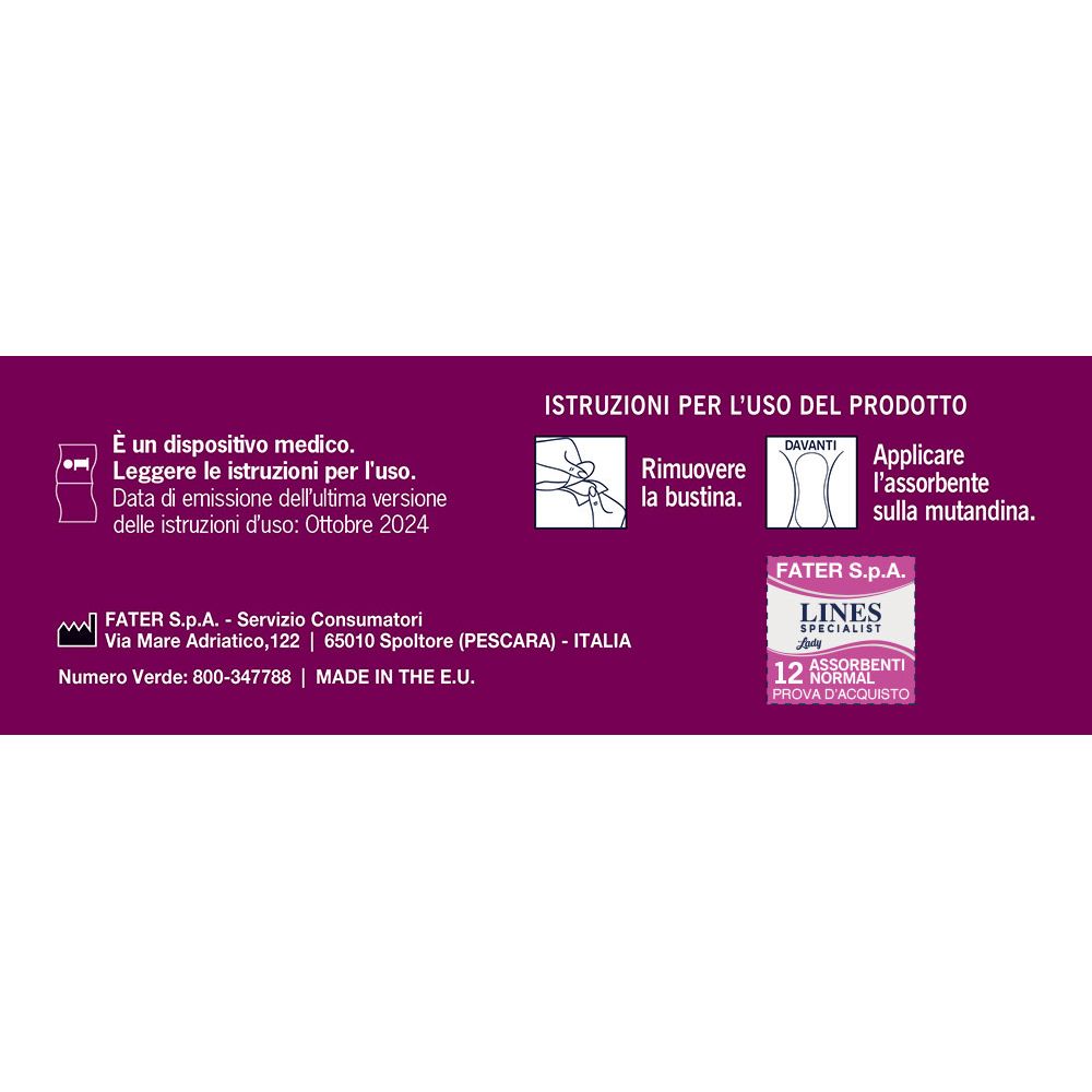 Textfeld mit Gebrauchsanweisung. Zeigt Anweisungen zur Anwendung und Kontaktinformationen des Herstellers.