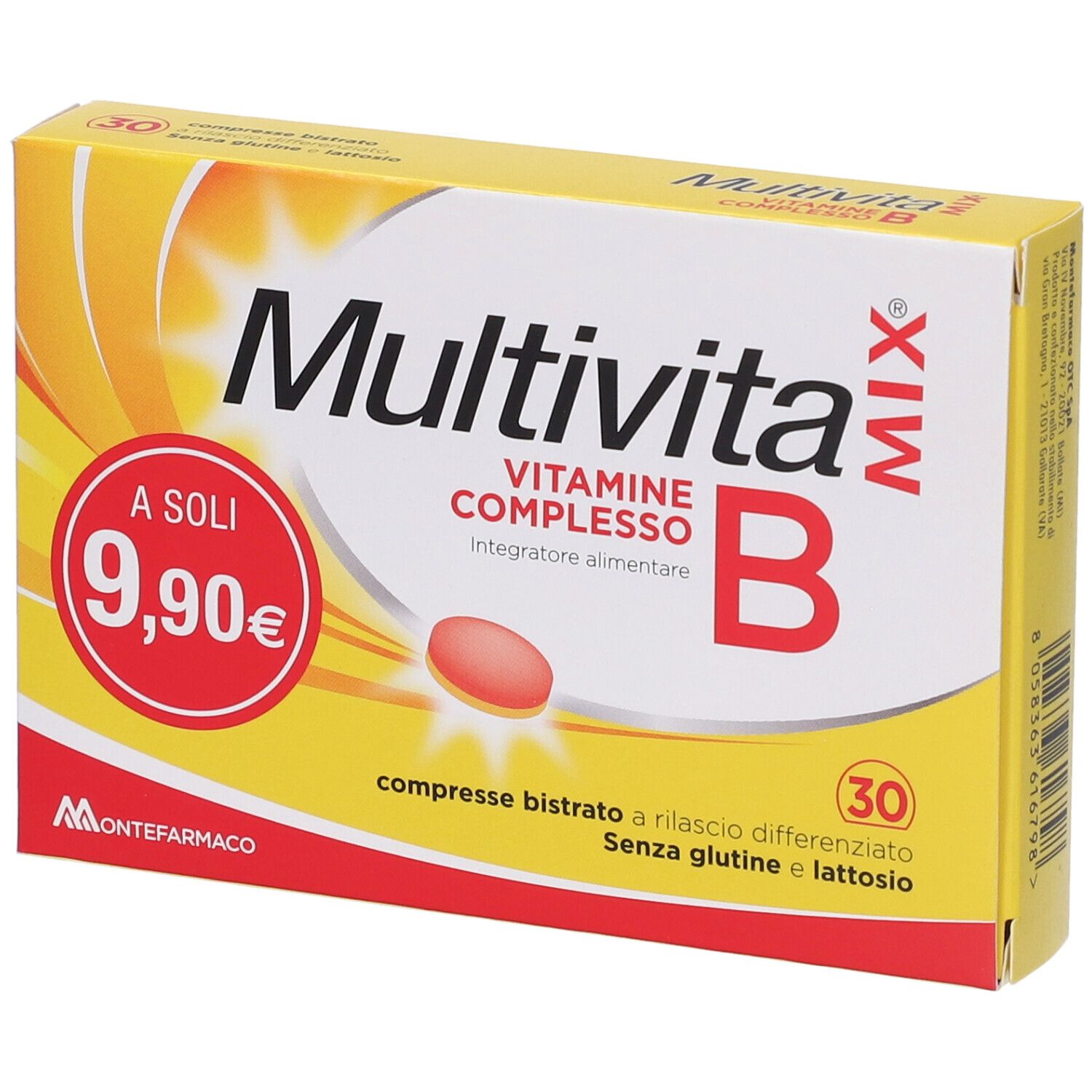 Multivitamix VIT B Bistr 30Cpr 15 g Tabletten