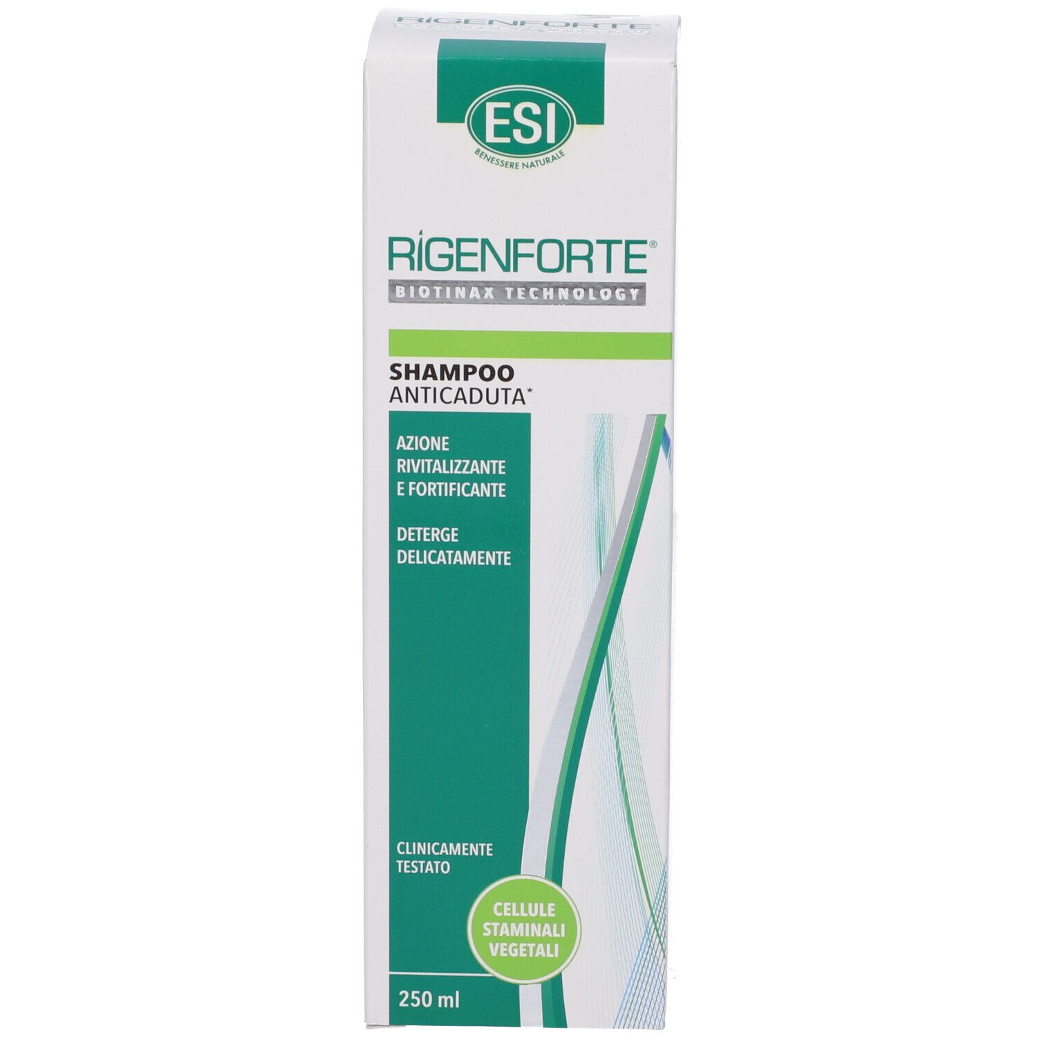 ESI Rigenforte Shampoo gegen Haarausfall, 250 ml.