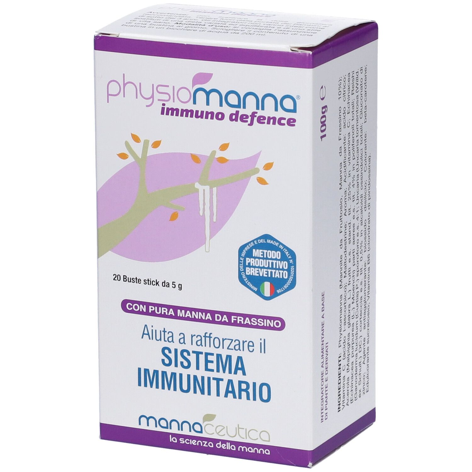 Physiomanna Immuno Defence 20 Bustine