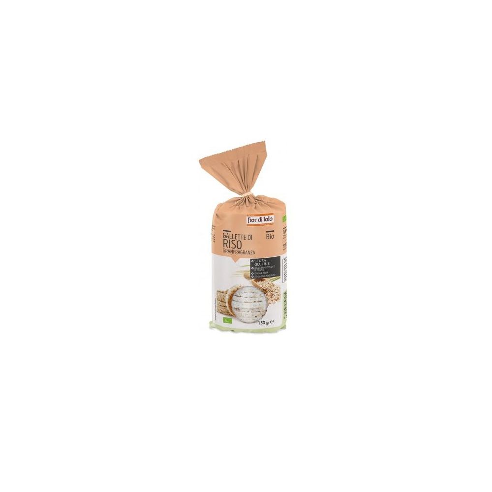 Biotobio Fior Di Loto Gallette Riso Granfragranza 150 G - Immagine 3