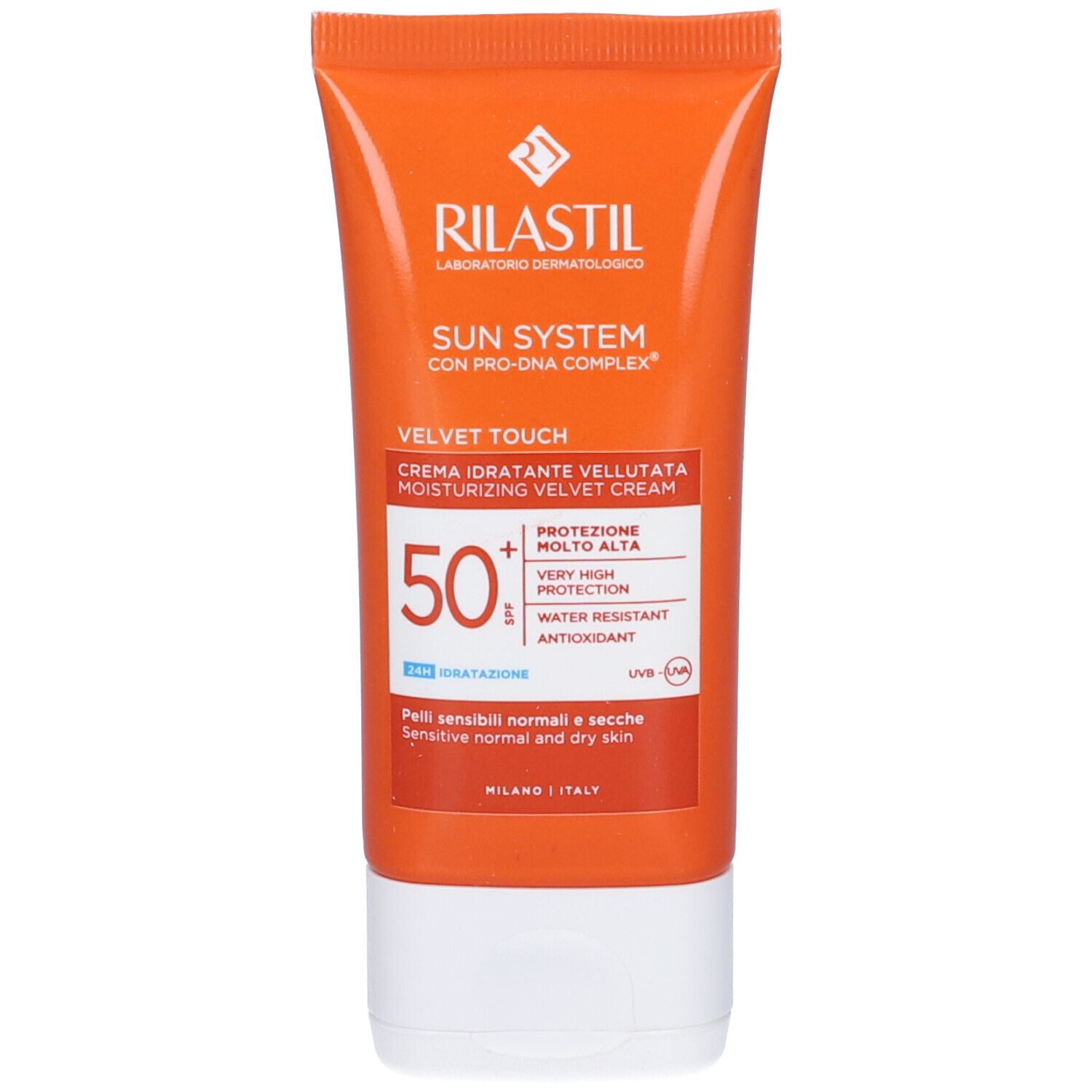 Rilastil SUN PPT 50+ CR VEL 50 ml Sonnenschutzcreme