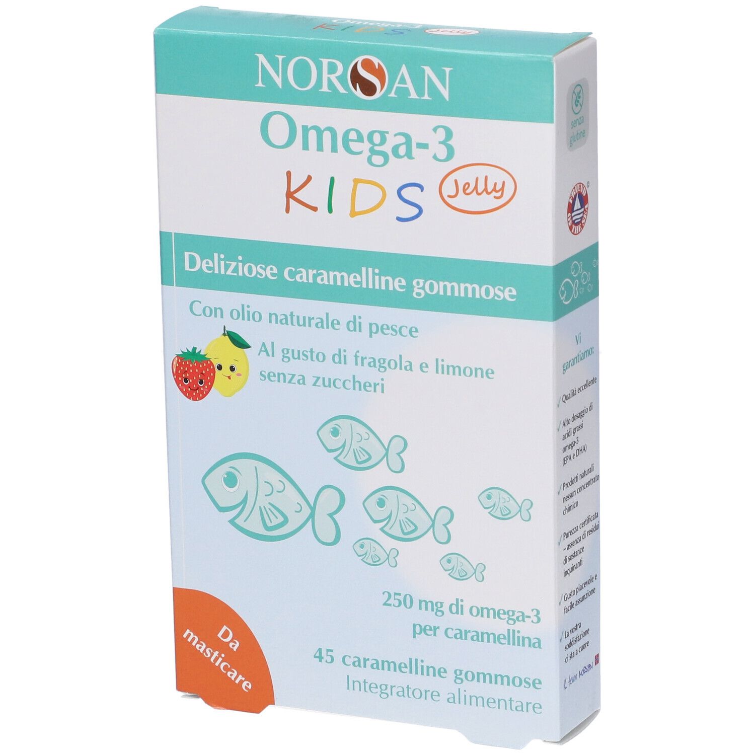 Norsan Omega-3 Caramelline 90 G Caramelle Bambino