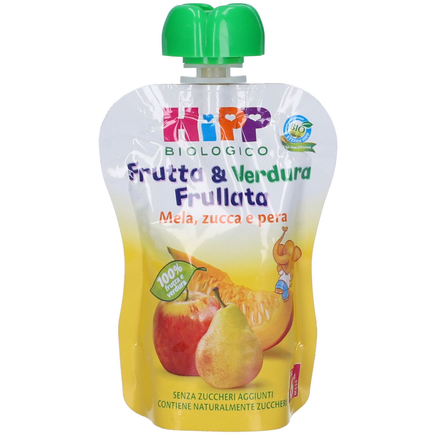 HIPP BIO FRUT&VER MEL/PE/ZU90G